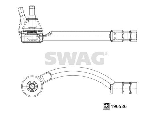 SWAG Ball Joint Article number: 33 11 2745 cheaply