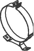 DINEX Holding Bracket, silencer Article number: 28884 cheaply