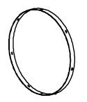DINEX Clamp, exhaust system Article number: 29806 cheaply