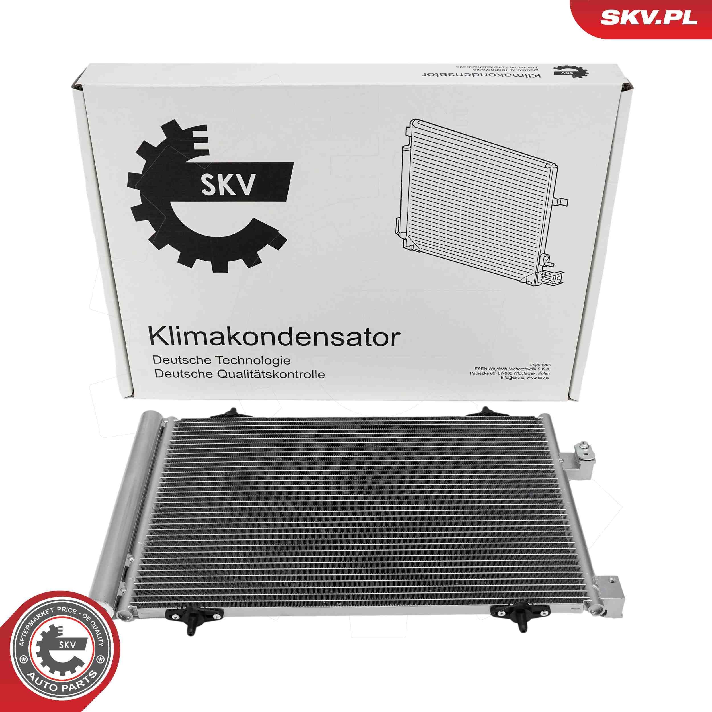 ESEN SKV Air conditioning condenser Article number: 86SKV161 cheaply