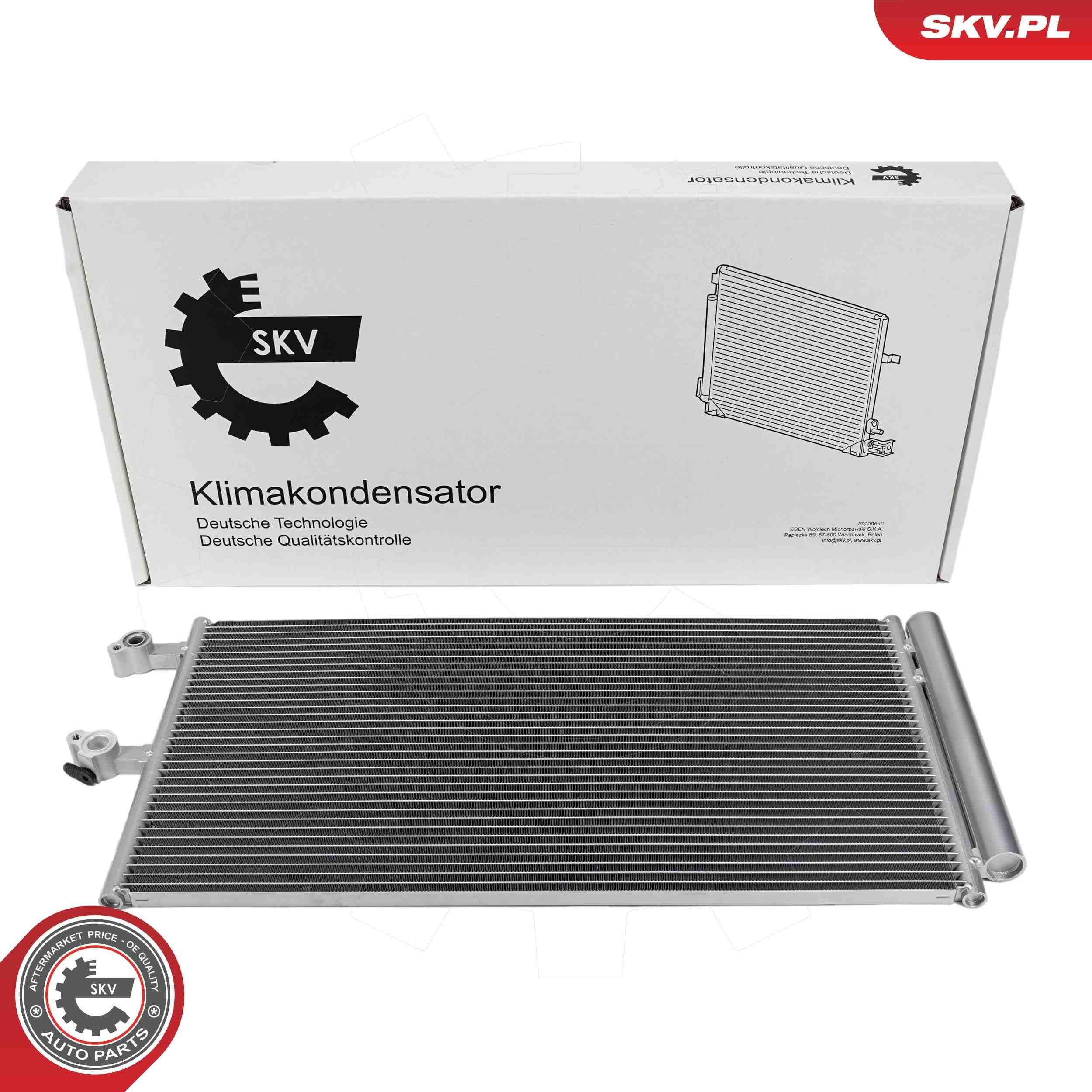 ESEN SKV Air conditioning condenser Article number: 86SKV212 cheaply