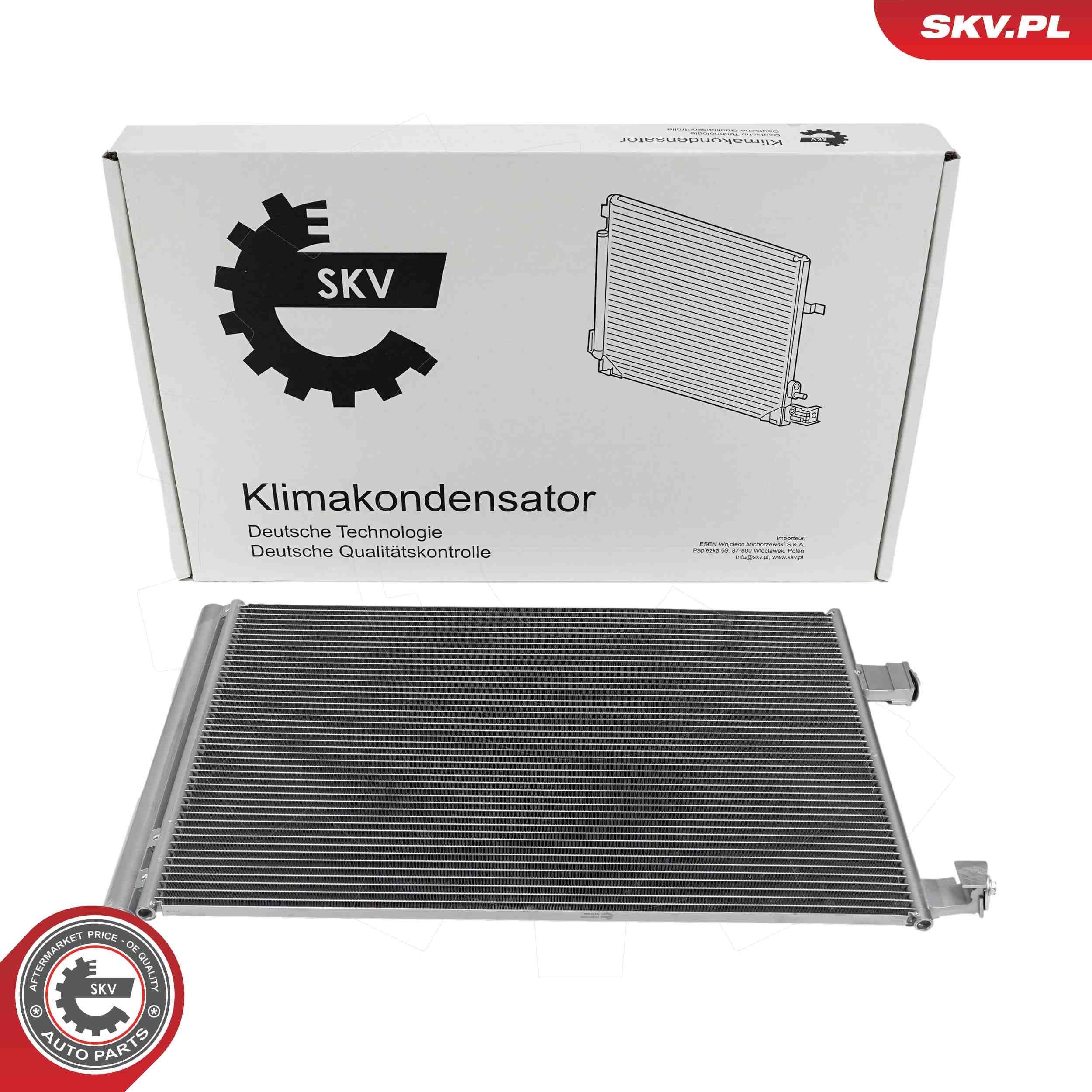 ESEN SKV Air conditioning condenser Article number: 86SKV492 cheaply