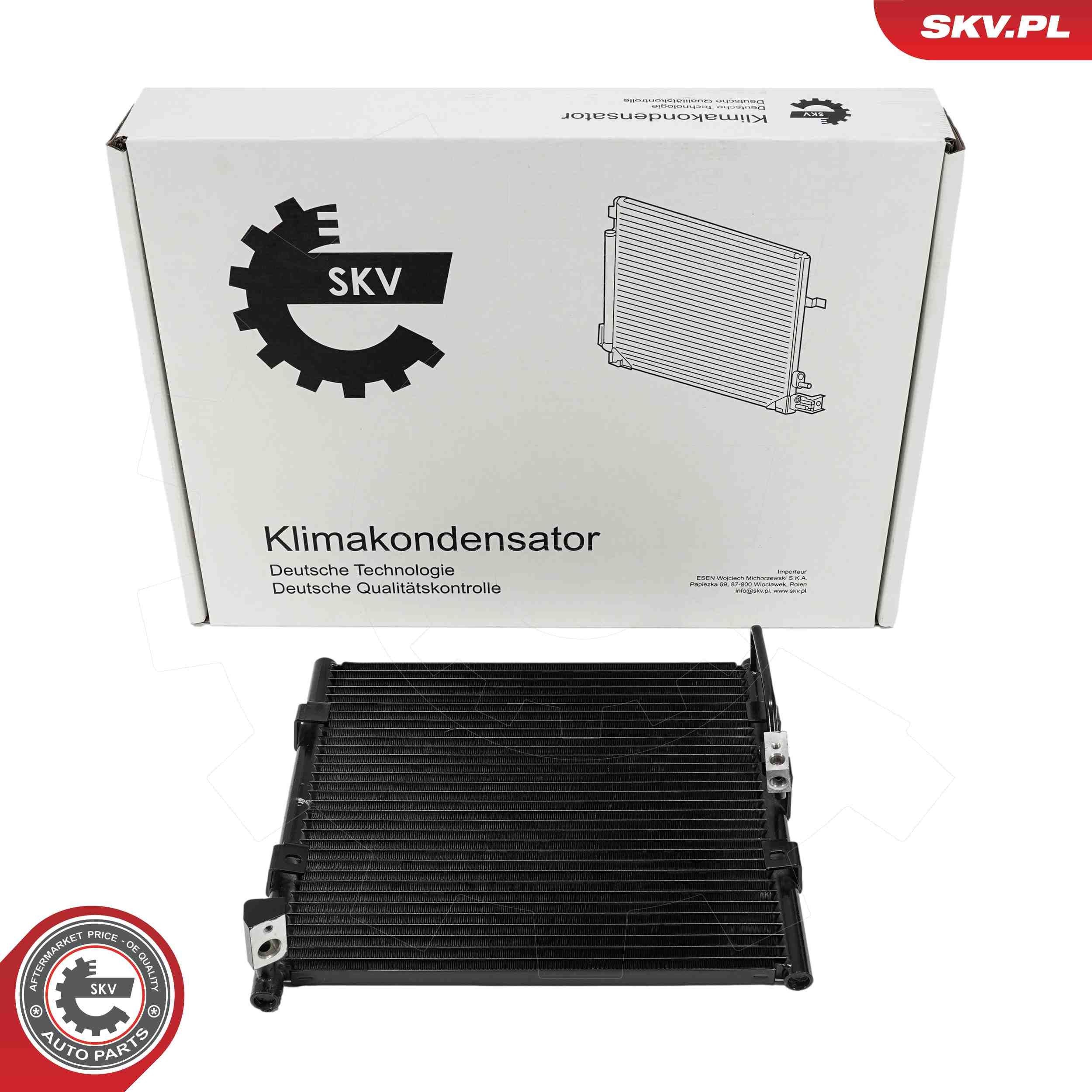ESEN SKV Air conditioning condenser Article number: 86SKV501 cheaply