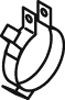 DINEX Clamp, exhaust system Article number: 51885 cheaply