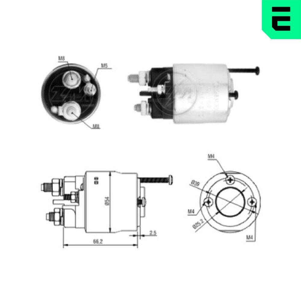 ERA Starter solenoid Article number: ZM2496 cheaply