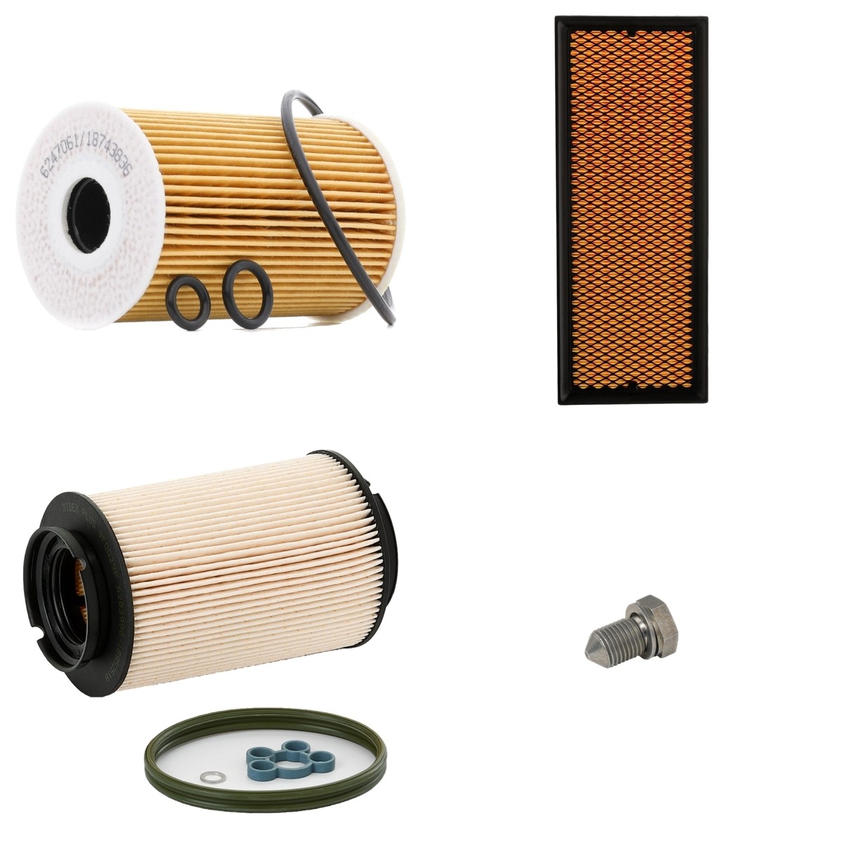 RIDEX PLUS Filter kit Varenummer: 4055F0749P billige