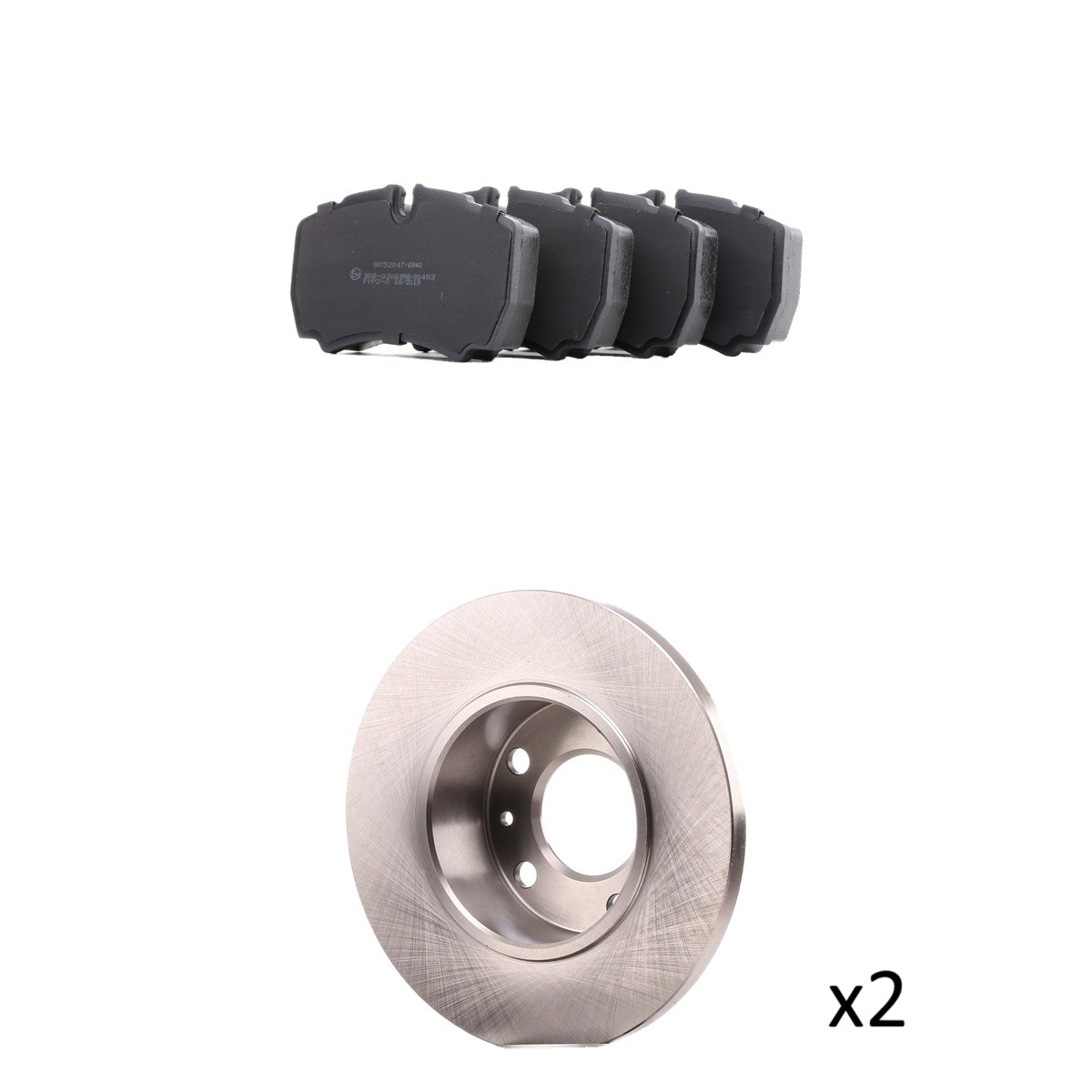 RIDEX Brake discs and pads set Article number: 3405B3472 cheaply