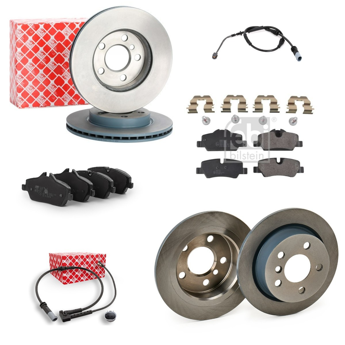 FEBI BILSTEIN Brake discs and pads set Article number: FBL3405FR099 cheaply