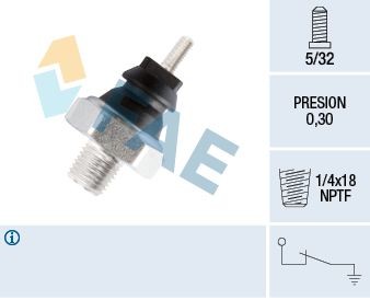 FAE Oil Pressure Switch Article number: 12220 cheaply