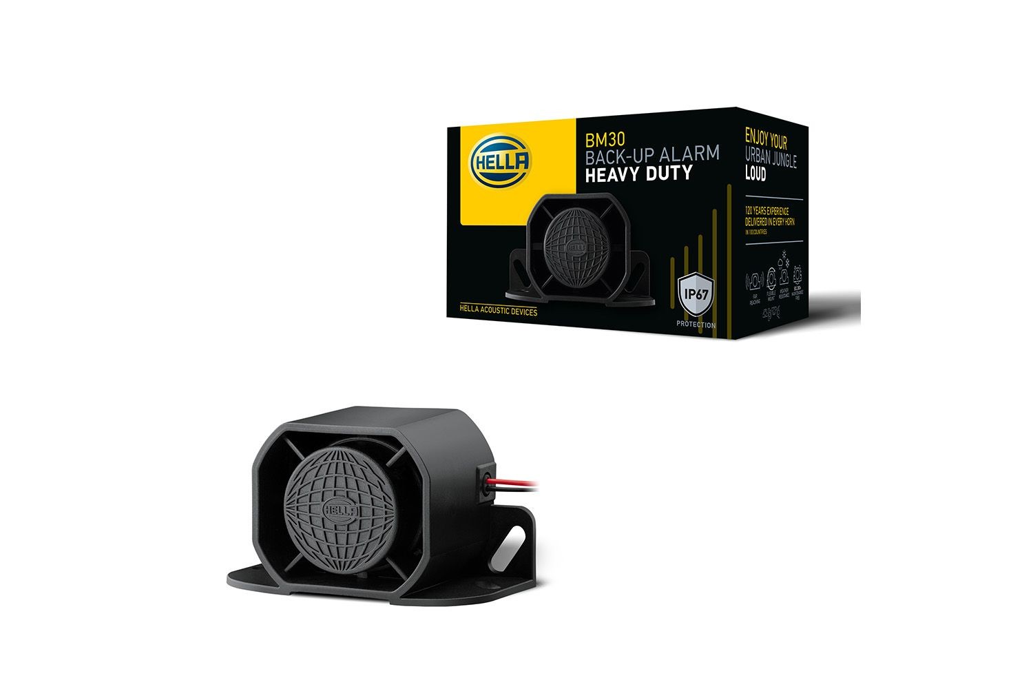 HELLA Backup Alarm Article number: 3SL 996 139-311 cheaply