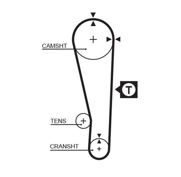 GATES Charger intake hose Article number: 09-1728 cheaply