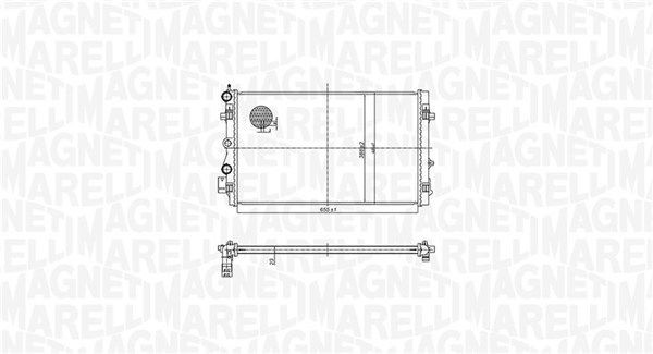 MAGNETI MARELLI Water pump Article number: 352316171357 cheaply