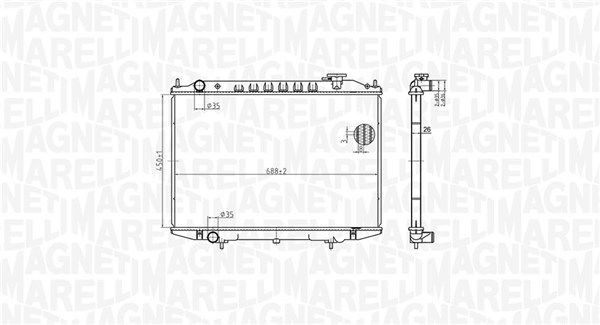 MAGNETI MARELLI Water pump Article number: 352316171414 cheaply