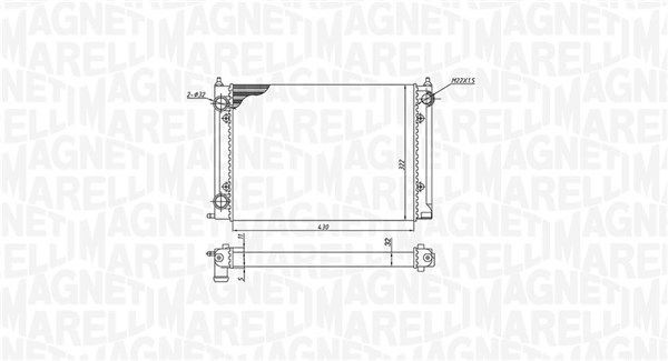 MAGNETI MARELLI Water pump Article number: 352316171430 cheaply