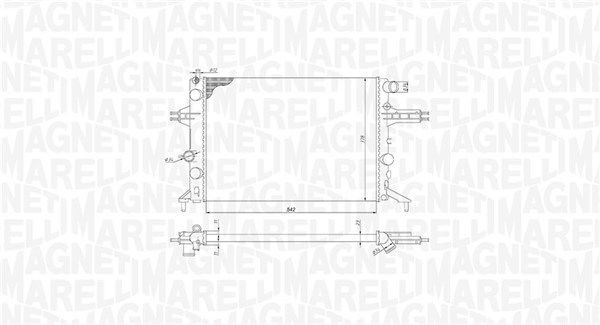 MAGNETI MARELLI Vandpumpe Varenummer: 352316171462 billige
