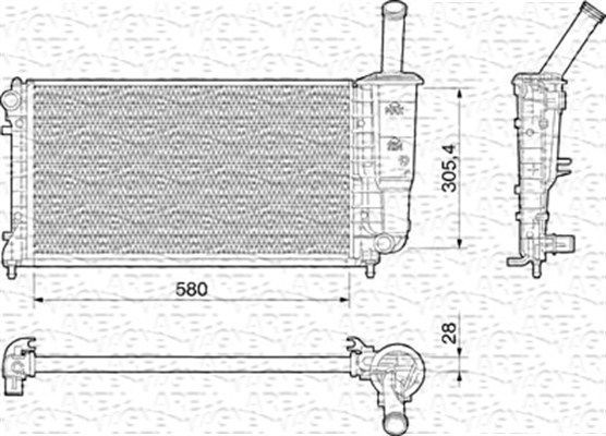 MAGNETI MARELLI Water pump Article number: 352316171490 cheaply