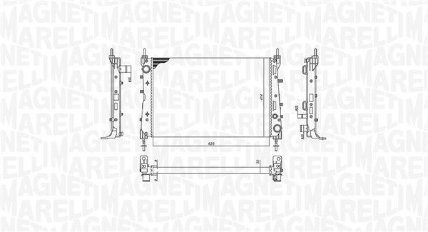 MAGNETI MARELLI Water pump Article number: 352316171506 cheaply