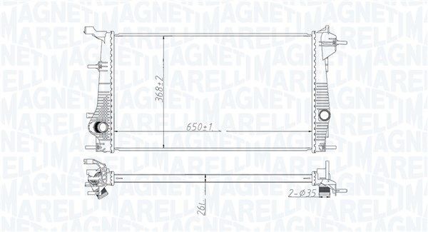 MAGNETI MARELLI Water pump Article number: 352316171507 cheaply