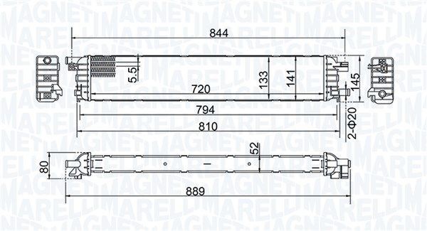 MAGNETI MARELLI Water pump Article number: 352316171523 cheaply