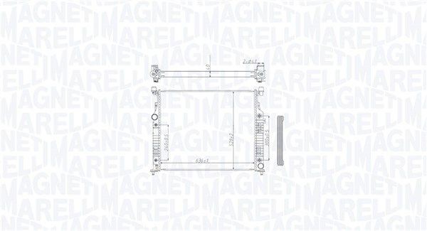 MAGNETI MARELLI Vandpumpe Varenummer: 352316171604 billige