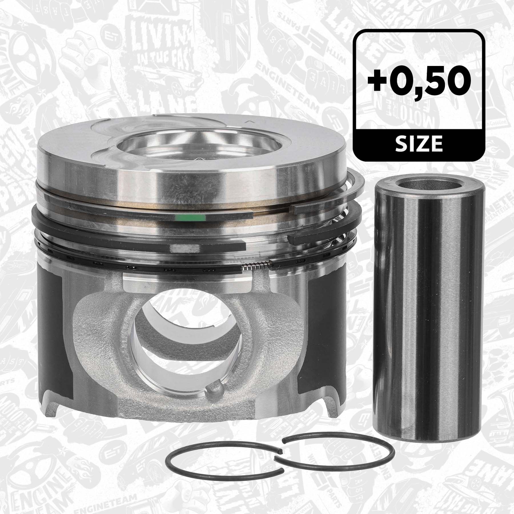 ET ENGINETEAM Piston Article number: PM016150 cheaply