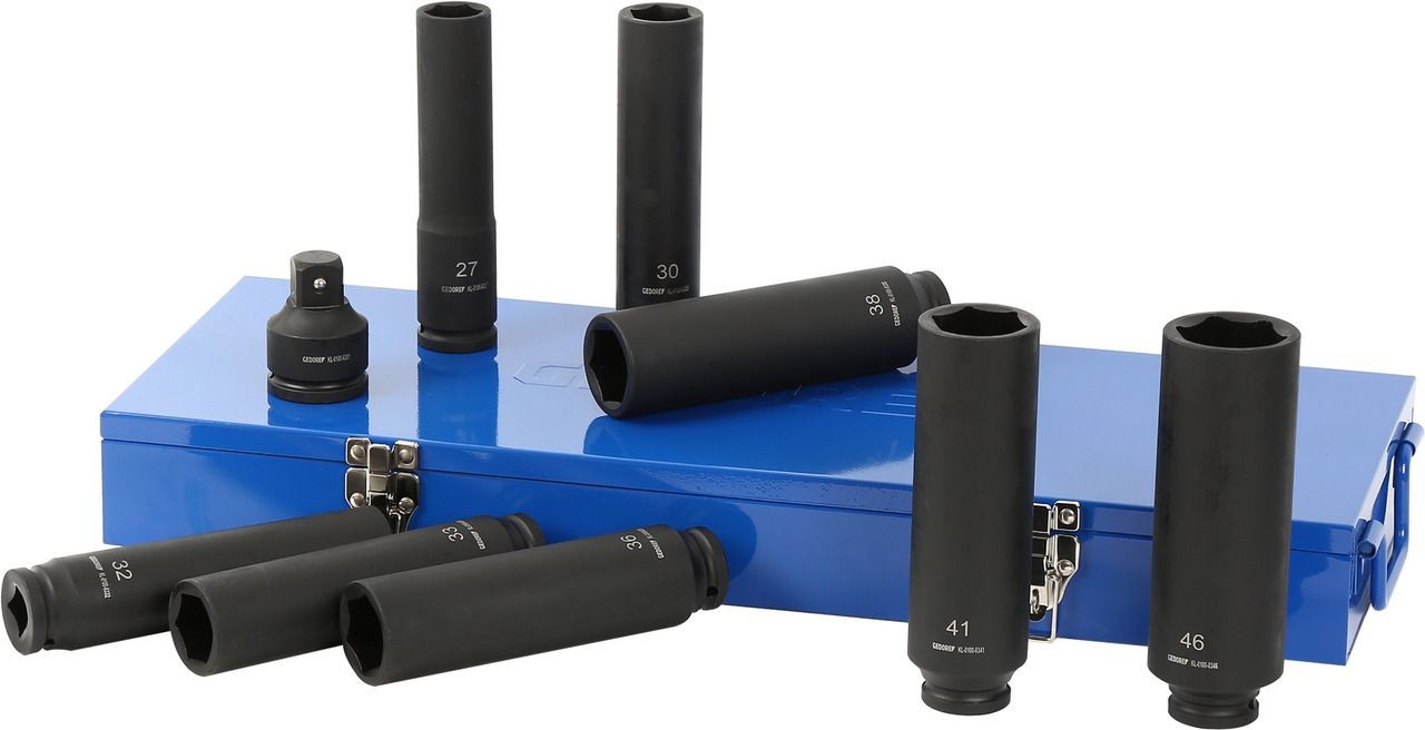 GEDORE Krafthylsor, sats Artikelnummer: KL-0100-83 K billigt