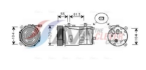 AVA COOLING SYSTEMS Intercooler Article number: AI4212 cheaply