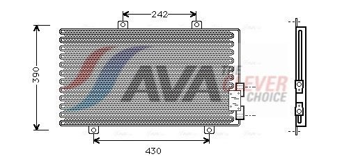 AVA COOLING SYSTEMS Air conditioning condenser Article number: AI5120 cheaply