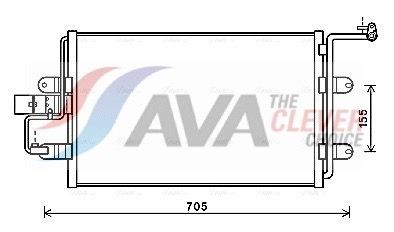 AVA COOLING SYSTEMS Air conditioning condenser Article number: AI5130 cheaply