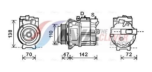 AVA COOLING SYSTEMS Radiaatori ventilaator Artikli number: AU7502 soodsalt