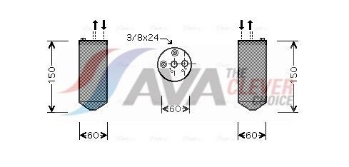 AVA COOLING SYSTEMS Dryer, air conditioning Article number: DND236 cheaply