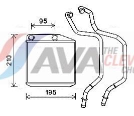 AVA COOLING SYSTEMS Air conditioning condenser Article number: FT5241 cheaply