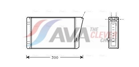 AVA COOLING SYSTEMS Siltummainis, Salona apsilde raksta numurs: FT6186 lēti
