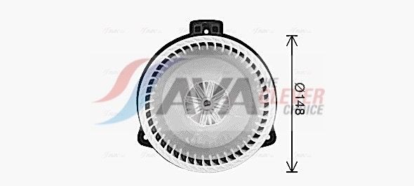 AVA COOLING SYSTEMS Engine radiator Article number: LC2036 cheaply