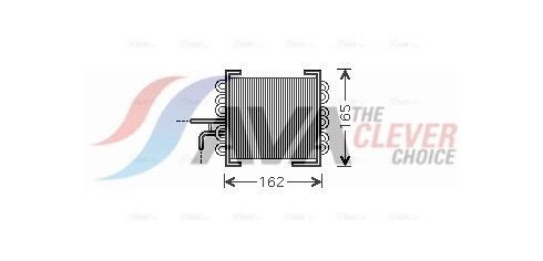 AVA COOLING SYSTEMS Fuel radiator Article number: MS2443 cheaply