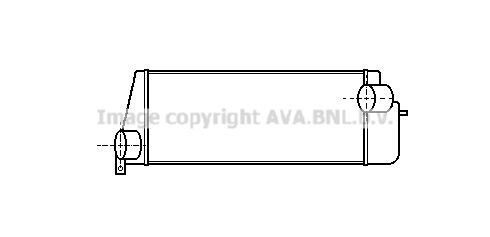 AVA COOLING SYSTEMS Intercooler Article number: OL4134 cheaply