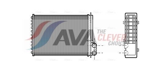 AVA COOLING SYSTEMS Heater matrix Article number: RTA6205 cheaply