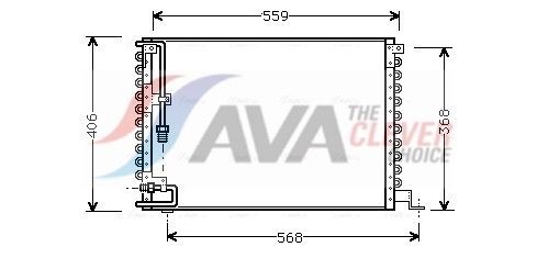 AVA COOLING SYSTEMS Õliradiaator, mootoriõli Artikli number: VO3031 soodsalt