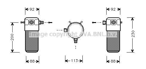 AVA COOLING SYSTEMS Radiaator, mootorijahutus Artikli number: VW2214 soodsalt