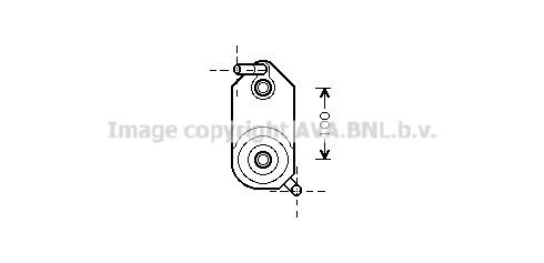 AVA COOLING SYSTEMS Automatic transmission oil cooler Article number: VW3110 cheaply