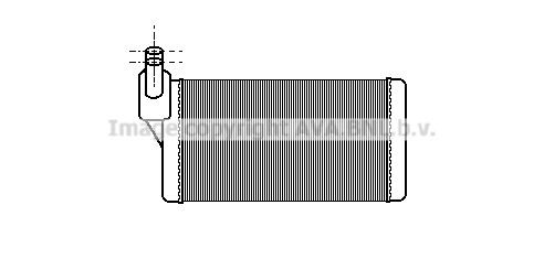 AVA COOLING SYSTEMS Heater matrix Article number: VW6097 cheaply
