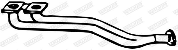 WALKER Air conditioning condenser Article number: WCD00002 cheaply