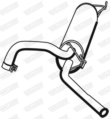 WALKER Air conditioning condenser Article number: WCD00021 cheaply