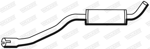 WALKER Air conditioning condenser Article number: WCD00022 cheaply