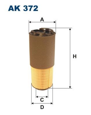 FILTRON Luftfilter Varenummer: AK372 billige