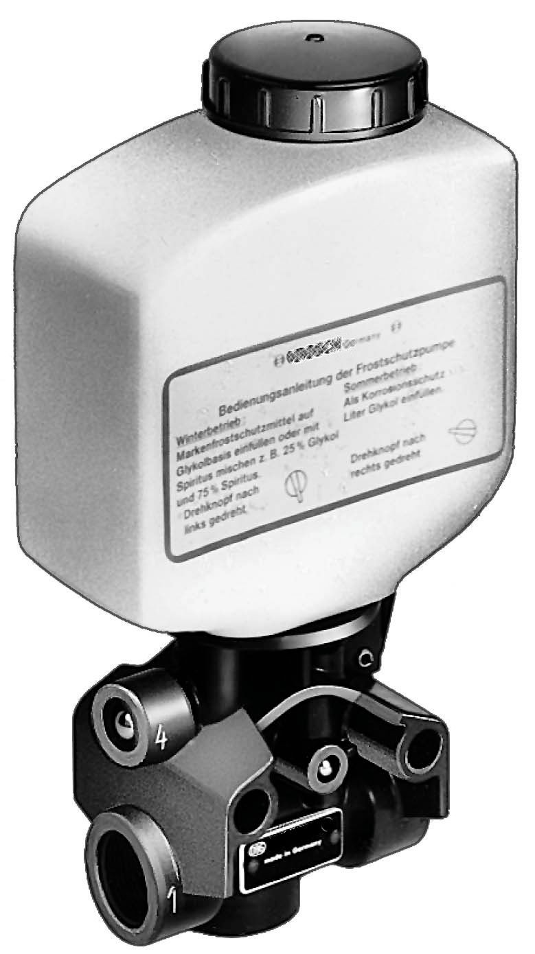 KNORR-BREMSE Antifrostpumpe, trykluftanlæg Varenummer: 0484451009000 billige