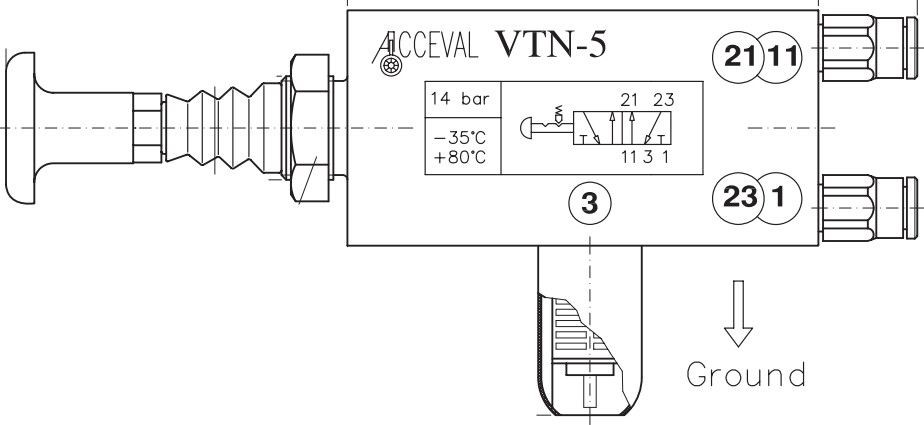 KNORR-BREMSE Multiport Valve Article number: SDM2GA cheaply