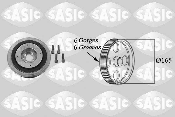 SASIC Crankshaft pulley Article number: 9001813 cheaply