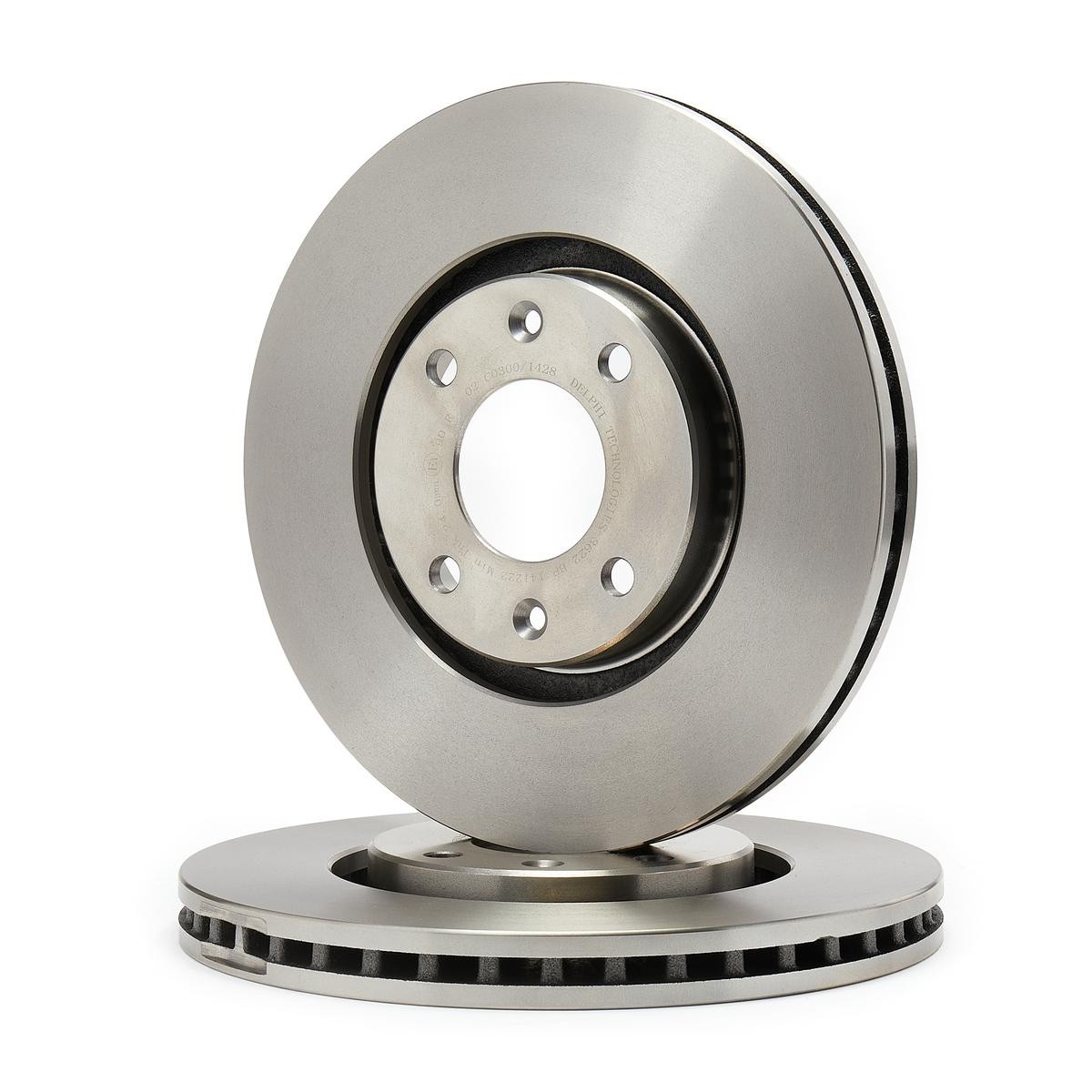 DELPHI Brake disc Article number: BG3622 cheaply