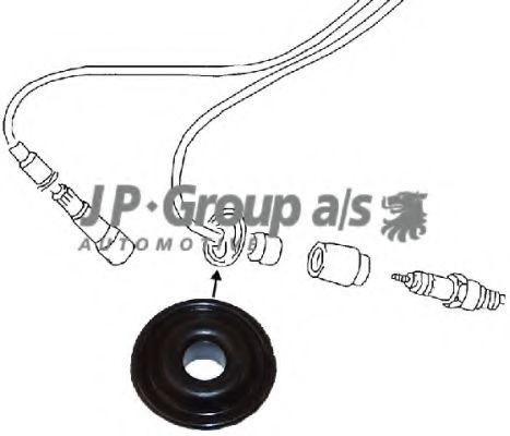 JP GROUP Seal, spark plug stem Article number: 8192000206 cheaply